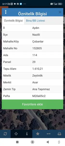 asfalt yola cepheli 1.610m zeytinlik. küçük görsel 4