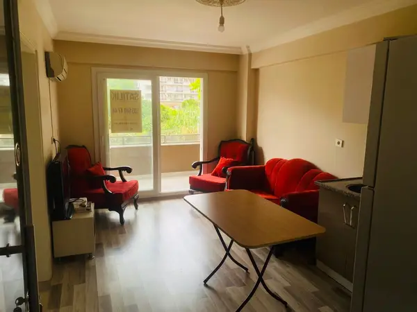 geniş balkonlu 1+1 eşyalı daire küçük görsel 11