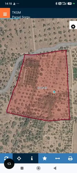 9.300m yerleşim alanı na yakın tamamı düz incir bahçesi küçük görsel 2